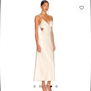 NWOT Shona Joy La Lune Backless Midi Dress size 6